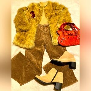 Zara Faux fur Coat